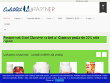 Tablet Screenshot of cali-vitamini.com
